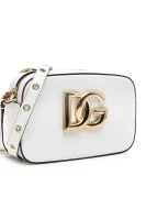 Kožna poštarska torba 3.5 Dolce & Gabbana bijela
