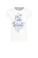 T-shirt DANA | Regular Fit Pepe Jeans London bijela