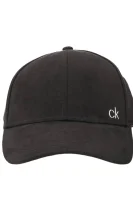 Bejzbol kapa SUEDE CAP Calvin Klein crna