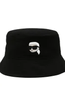 Dvostrani šešir k/ikonik 2.0 Karl Lagerfeld crna