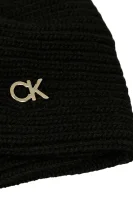 Traka s dodatkom vune i kašmira Calvin Klein crna