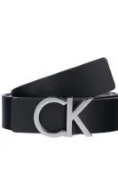 Dvostrani remen CK REV Calvin Klein crna