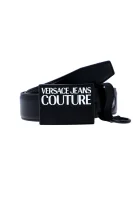 Kožne remen Versace Jeans Couture crna