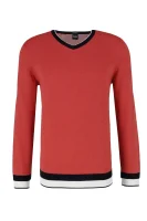 Džemper | Regular Fit BOSS BLACK crvena