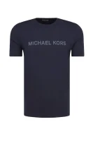 T-shirt CITIES GRAPHIC TEE | Slim Fit Michael Kors modra