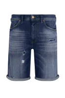 Kratke hlače THOSHORT | Slim Fit | denim Diesel modra