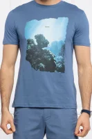 T-shirt Noah | Regular Fit BOSS ORANGE plava