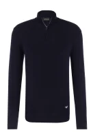 Džemper | Slim Fit Emporio Armani modra