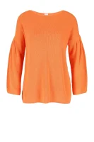 Džemper Westona | Loose fit | s dodatkom svile BOSS ORANGE narančasta