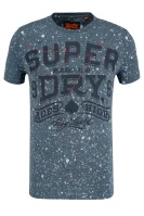 T-shirt Motor City | Slim Fit Superdry plava