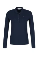 Polo majica Chiara | Slim Fit Tommy Hilfiger modra