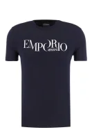 T-shirt | Regular Fit Emporio Armani modra