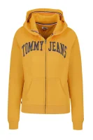 Gornji dio trenirke TJW LOGO ZIP HOODIE | Regular Fit Tommy Jeans žuta