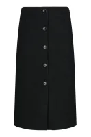 Suknja Vapaka | s dodatkom vune BOSS BLACK crna