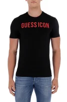 T-shirt GUESSTAR | Slim Fit GUESS crna