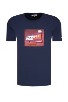 T-shirt | Regular Fit Tommy Jeans modra