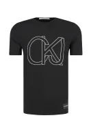 T-shirt GRAPHIC | Slim Fit CALVIN KLEIN JEANS crna