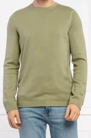 Džemper | Regular Fit | s dodatkom vune Marc O' Polo zelena