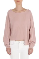 Džemper | Loose fit | s dodatkom kašmira Pinko svijetloružičasta