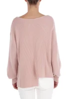 Džemper | Loose fit | s dodatkom kašmira Pinko svijetloružičasta
