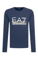 Majica dugih rukava | Slim Fit EA7 modra