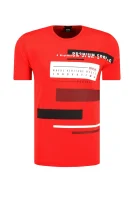 T-shirt Tee 5 | Regular Fit BOSS GREEN crvena