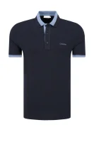 Polo majica TONAL COLORBLOCK | Regular Fit Calvin Klein modra