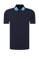 Polo majica Polarized | Regular Fit | pique BOSS ORANGE modra