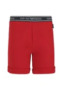 Kratke hlače | Relaxed fit Emporio Armani crvena