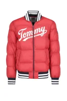 Bomber jakna TJM VARSITY FILL | Regular Fit Tommy Jeans crvena