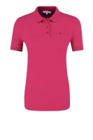 Polo majica LEORA | Slim Fit Tommy Hilfiger ružičasta
