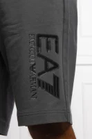 Kratke hlače | Regular Fit EA7 grafitna
