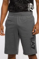 Kratke hlače | Regular Fit EA7 grafitna