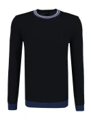 Džemper Talvino | Slim Fit BOSS BLACK modra