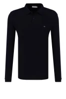 Polo majica REFINED | Slim Fit Calvin Klein modra