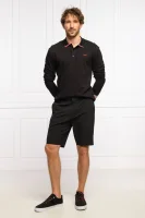 Polo majica Donol212 | Regular Fit | pique HUGO crna