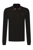 Polo majica Donol211 | Regular Fit | pique HUGO crna