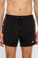 Kratke hlače za kupanje | Regular Fit Karl Lagerfeld crna