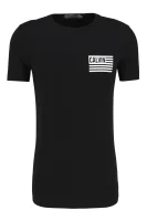 T-shirt TAKEOS | Slim Fit CALVIN KLEIN JEANS crna