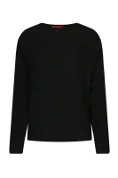 Vuneni džemper CESENA | Loose fit MAX&Co. crna