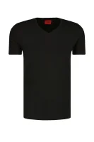 T-shirt 2-pack HUGO-V | Slim Fit HUGO crna