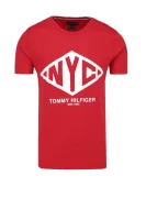 T-shirt SHEAR TEE | Regular Fit Tommy Hilfiger crvena