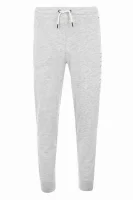Pidžama hlače | Regular Fit Tommy Hilfiger boja pepela