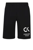 Kratke hlače KNIT | Regular Fit Calvin Klein Performance crna