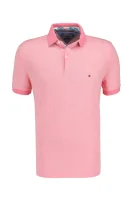 Polo majica printed undercollar | Regular Fit | pique Tommy Hilfiger ružičasta