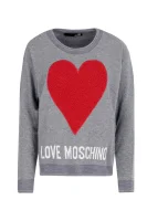 Džemper | Regular Fit Love Moschino siva