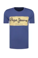 T-shirt CHARING | Slim Fit Pepe Jeans London plava