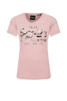 T-shirt PHOTO ROSE ENTRY | Regular Fit Superdry svijetloružičasta
