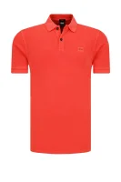 Polo majica Prime | Slim Fit BOSS ORANGE crvena