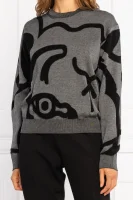 Džemper | Comfort fit Kenzo siva